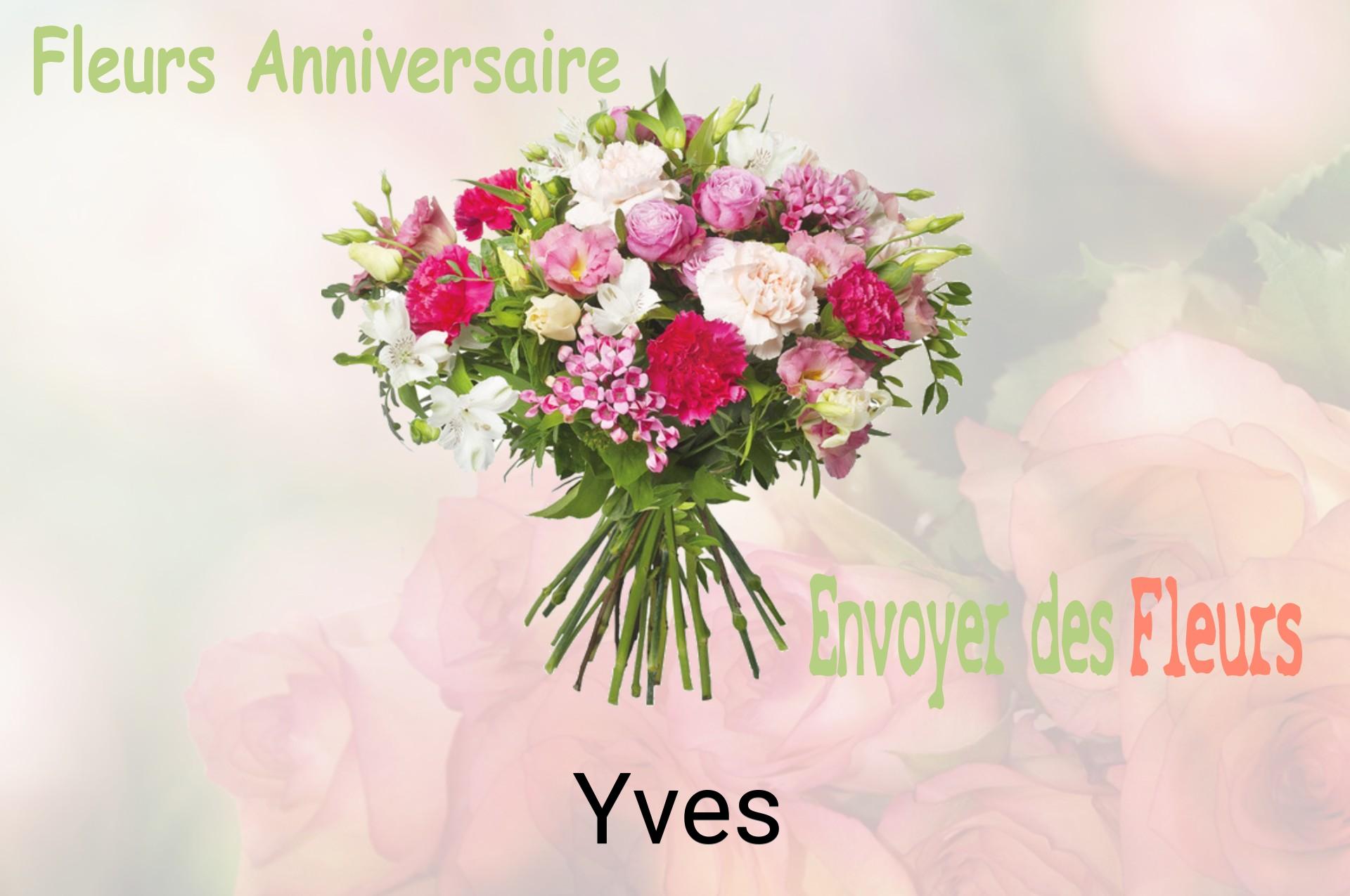 Bouquet de fleurs d’anniversaire livré à Yves